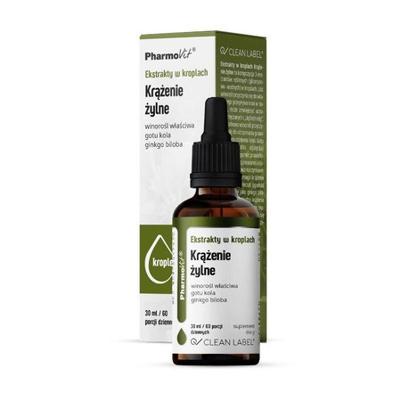  Pharmovit Krążenie żylne ekstrakt 30 ml