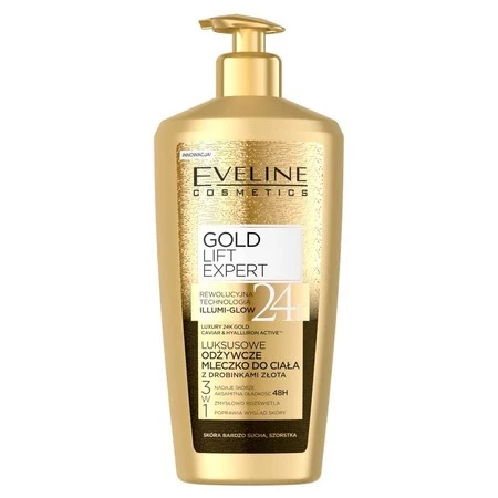 Luxury Expert 24K Gold luksusowe mleczko z drobinkami złota 350ml