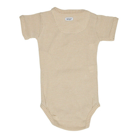 Lodger Body kopertowe niemowlęce krótki rękaw bawełniane beżowe Ciumbelle Ivory r. 68
