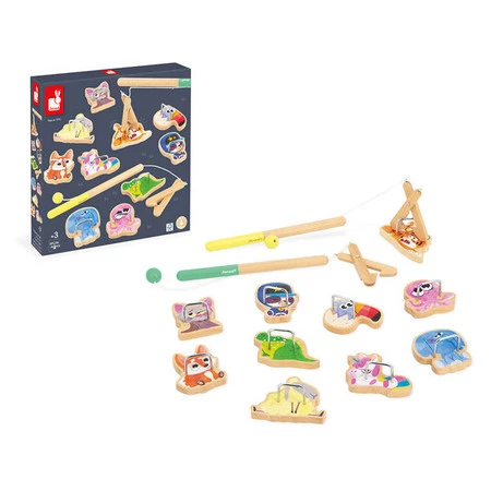 Janod Gra Łowienie rybek Applepop 3+