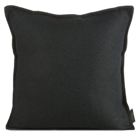 Poszewka dekoracyjna czarna LUNA 45X45