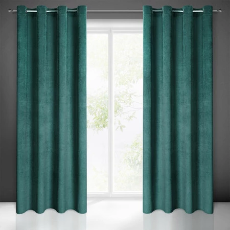 ZASŁONA GOTOWA ELIZA 140 X 250 CM CIEMNOMIĘTOWY