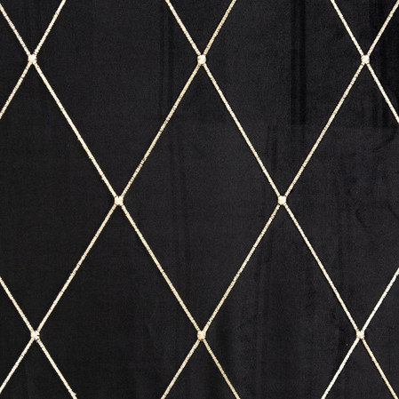 ZASŁONA DEKORACYJNA PIERRE CARDIN MARGO 140 X 250 CM CZARNY