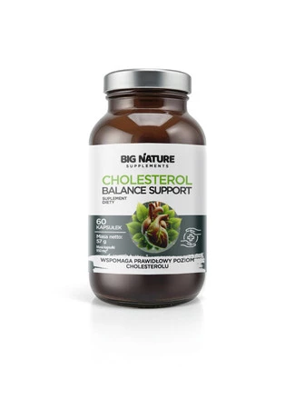 Big Nature Cholesterol Balance Support 60 kaps.
