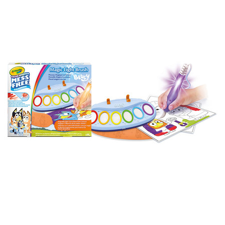 Crayola Magiczny pędzelek do malowania światłem Color Wonder Mess Free Bluey 3+