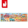 Janod Magnetyczna układanka Plac budowy Magneti'stories 3+
