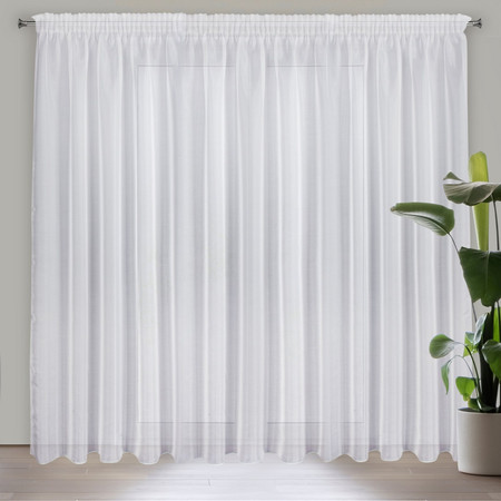 FIRANA GOTOWA ALIA NA TAŚMIE 350 X 270 CM BIAŁY