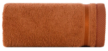 Ręcznik Abbie (06), 100 x 150 cm, Pomarańczowy