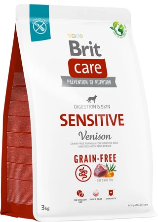 BRIT Care Dog Grain Free SENSITIVE Venison 3kg