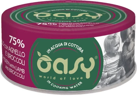 OASY Cat More Love Chicken Lamb Kurczak Jagnięcina 70g