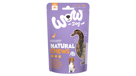 WOW Natural Chews Entenhӓlse - suszone szyje kacze (250g)