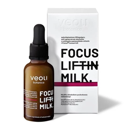 Veoli - Liftingujące serum emulsyjne  anti-aging z roślinnym zamiennikiem retinolu i Fision® Instant Lift