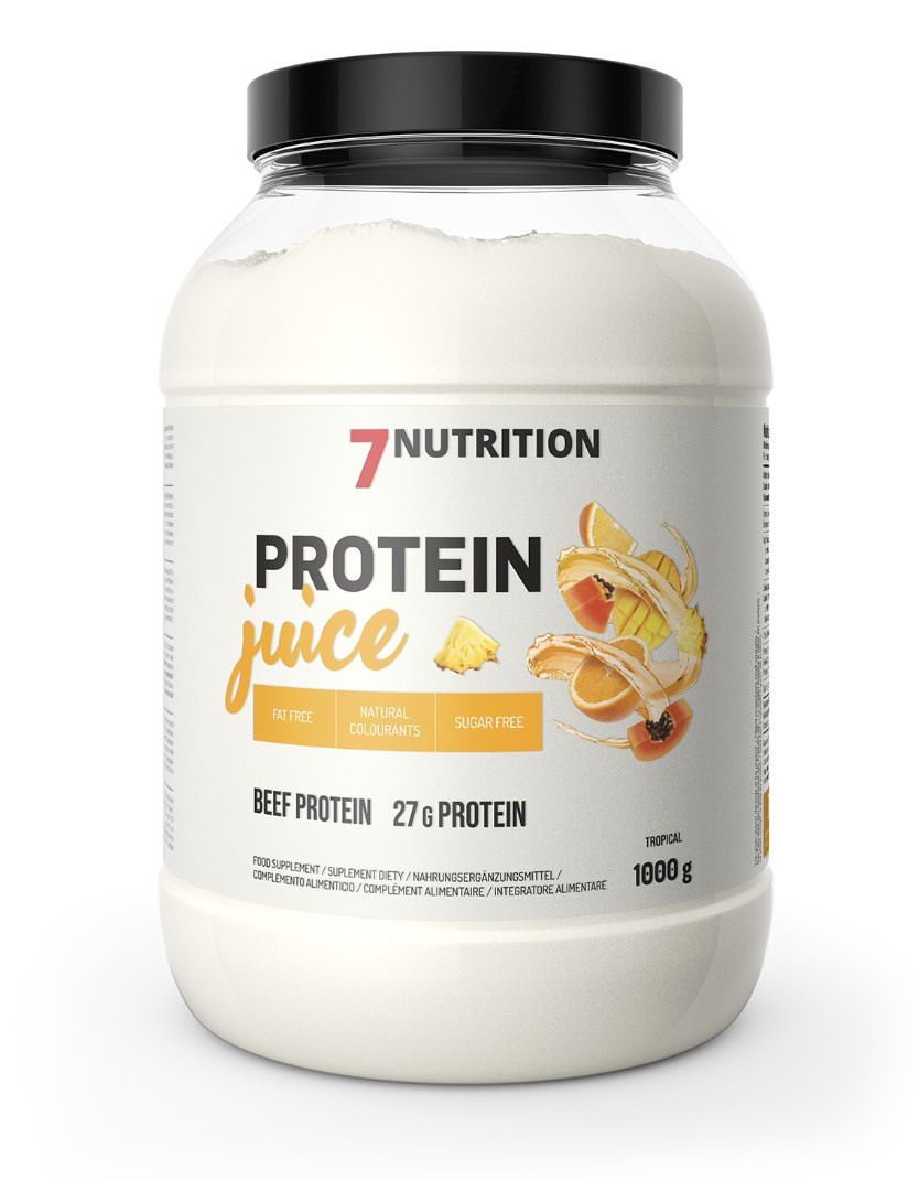 7Nutrition Protein Juice odżywka białkowa 1000 g smak owoce tropikalne - Nabea.pl