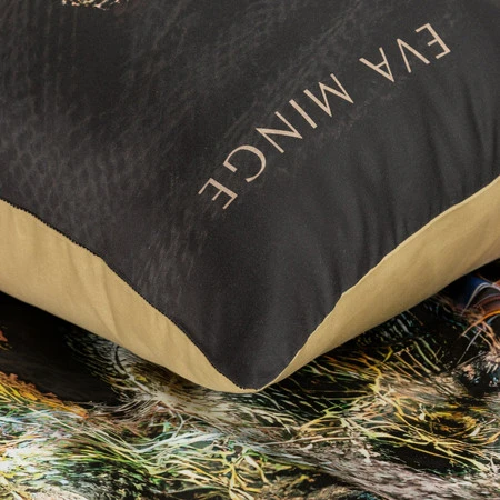 Pościel Eva 11 160 x 200 cm, Czarny