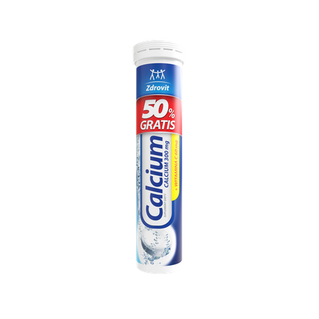 Zdrovit – CALCIUM Z VIT.C – 20 tab. mus.