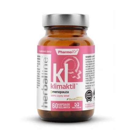 Pharmovit Herballine Klimaktil suplement na menopauzę 60 kap 