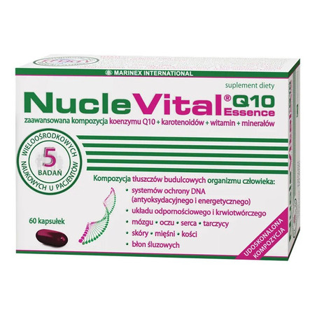 NucleVital ®Q10 Essence na odporność 60 kaps.