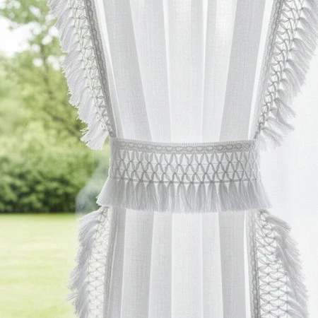 FIRANA GOTOWA KIRA 2 NA TAŚMIE 140 X 270 CM BIAŁY