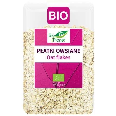 Bio Planet Płatki owsiane BIO 1 kg