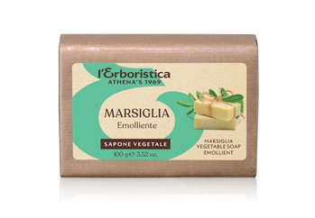 L'Erboristica - Mydło roślinne Marsylskie 100g zmiękczające