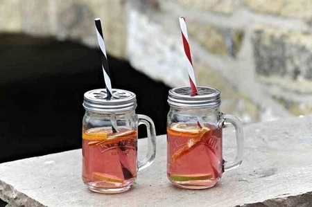 KIL - Zestaw 6 zakrętek do słoików z uchem