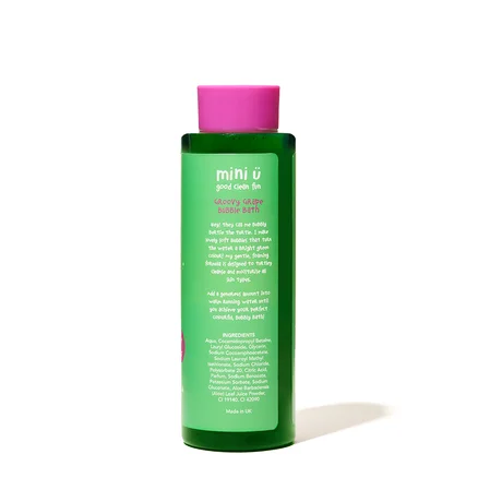 Mini U naturalny bąbelkowy płyn do kąpieli - zakręcone winogrono dla dzieci 250ml