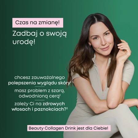 SUPERSONIC Collagen Beauty Drink Tropic 185g (25 porcji) smak owoce tropikalne