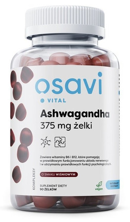  OSAVI Ashwagandha 125 mg (90 żelek)