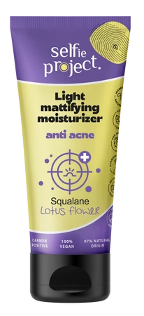 Seflie Project, Lekki krem matująco nawilżający, 50 ml