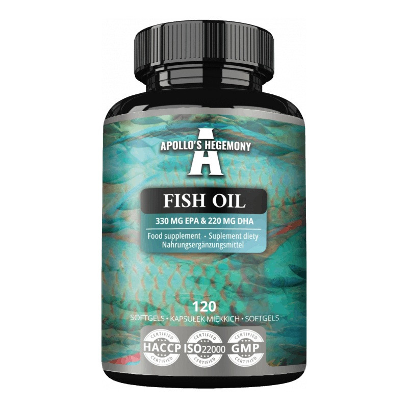 Apollo’s Hegemony Fish Oil suplement diety 120 kaps. - Nabea.pl