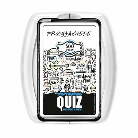 PROMO Przyjaciele Friends Quiz Top Trumps gra karciana 00240 WINNING MOVES