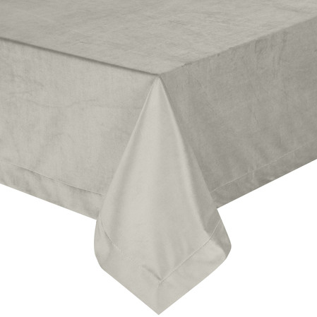 OBRUS MELINDA 140 X 180 CM SREBRNY