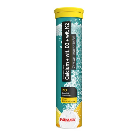 Tabletki musujące Calcium + Witaminy D3, K2 20 tabletek