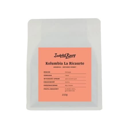 Instytut Kawy - Kolumbia La Ricaurte Infused Honey Filter 250g