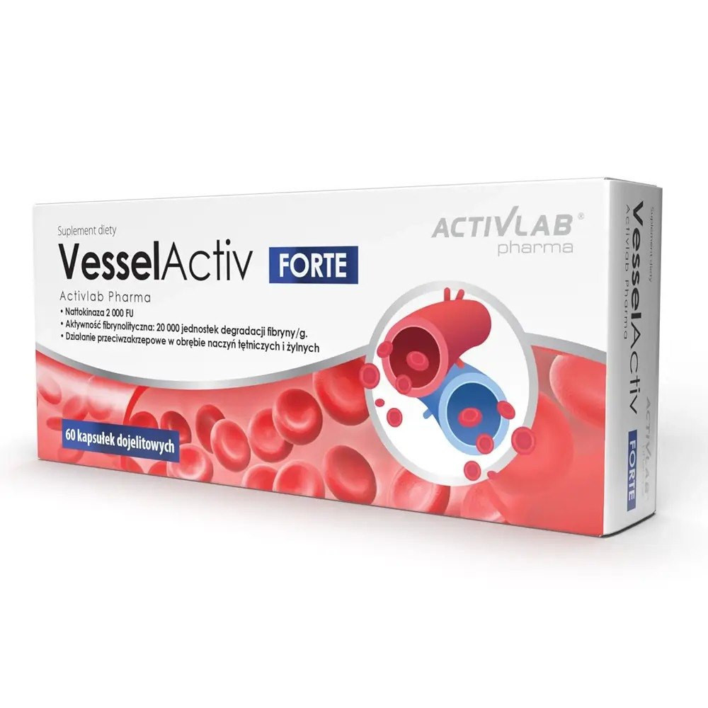 Activlab VesselActiv wsparcie układu krążenia 60 kaps. - Nabea.pl