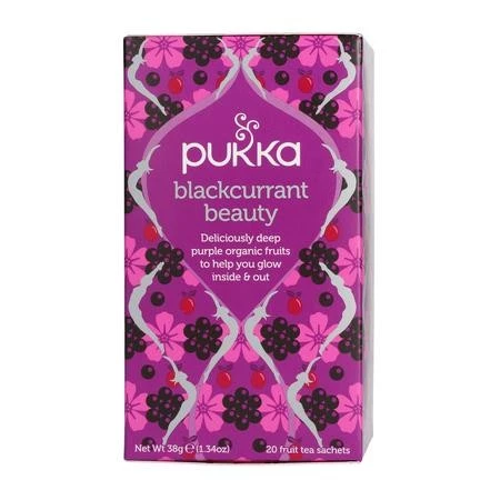 Pukka – Blackcurrant Beauty Bio, Herbata – 20 saszetek