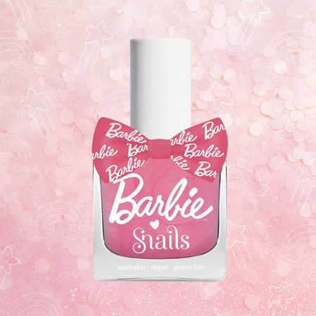 Snails, Zmywalny Lakier do paznokci dla dzieci Barbie, Hello World, 10,5 ml
