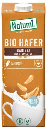 NATUMI NAPÓJ OWSIANY BARISTA BEZ CUKRU BIO 1 L