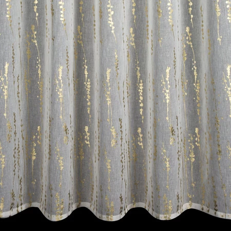 FIRANA GOTOWA LINZI NA TAŚMIE 140 X 270 CM BIAŁY