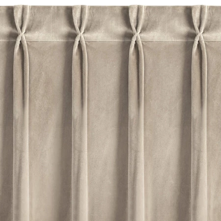 Zasłona ZAS/MELANIE/BEŻ 125X270 FLEX