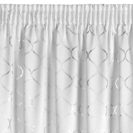 ZASŁONA GOTOWA MILI NA TAŚMIE 140 X 270 CM BIAŁY