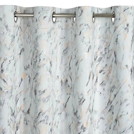 ZASŁONA GOTOWA SANCY 140 X 250 CM SREBRNY