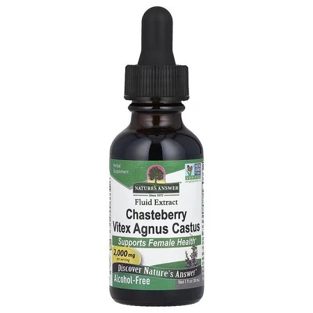 NATURE'S ANSWER Chasteberry Vitex Agnus Castus - Niepokalanek pospolity (30 ml)