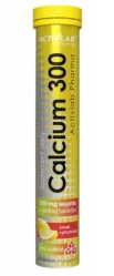 ActivLab Pharma Calcium 300 - 20 tabl. musujących smak cytryna