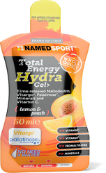 Namedsport Total Energy Hydra Gel Żel węglowodanowy 50 ml o smaku brzoskwini z cytryną