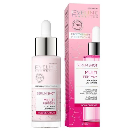Eveline Face Therapy Professional Serum Shot Kuracja odmładzająca - Multipeptydy  30ml