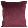 POSZEWKA VELVET 45 X 45 CM BORDOWY