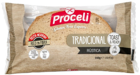 PROCELI Chleb tradycyjny bezglutenowe 160 g