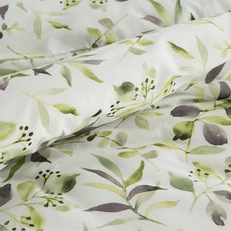 Komplet pościeli bawełnianej Mili, 220 x 200 cm, Biały