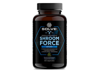 SolveLabs Shroom Force - Cordyceps Sinensis Atp Pre-workout przedtreningówka 60 kaps.